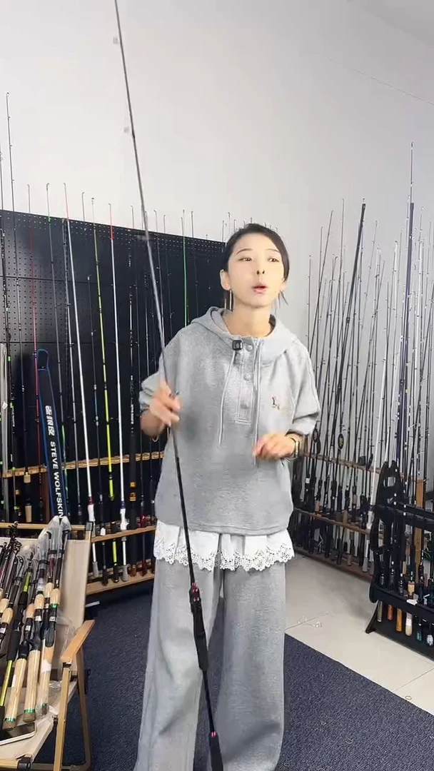 2.1m碳素钓行者ML2.1米直柄（瑕疵尾货竿，没有售后，介意勿拍）