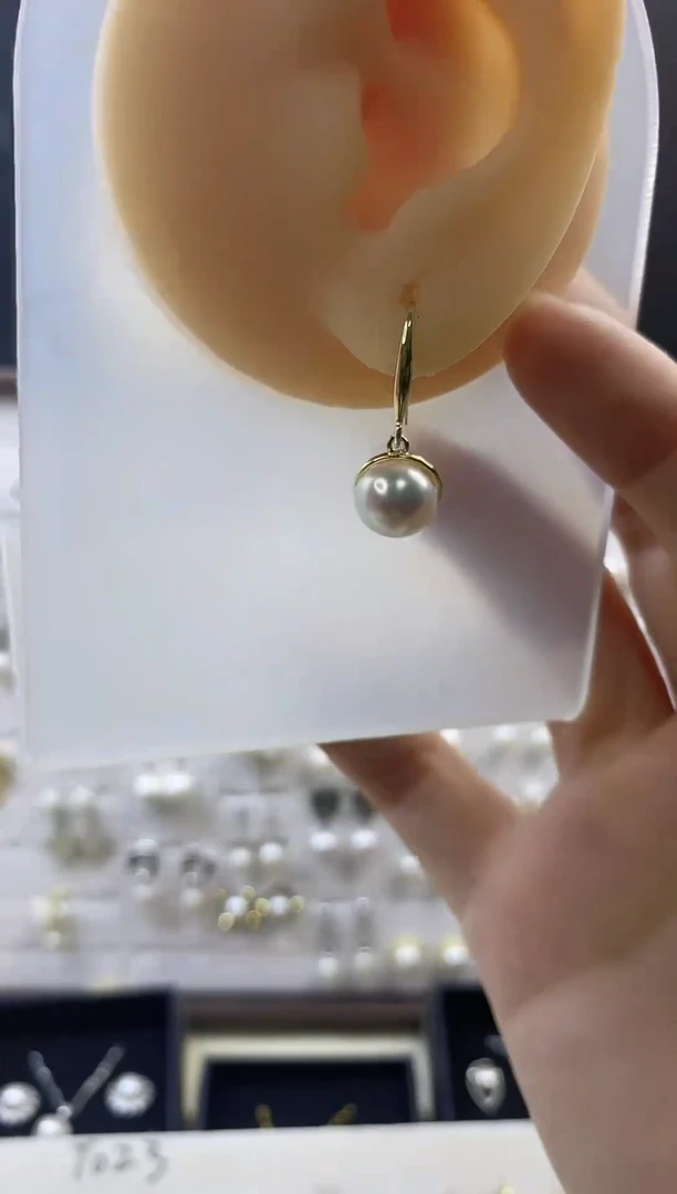 合金耳饰淡水珍珠156