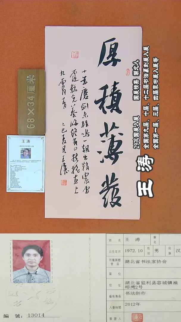 书法79a王涛书法作品