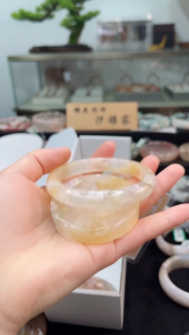未镶嵌手镯石英质玉62圈口（赠品镯心）1749405