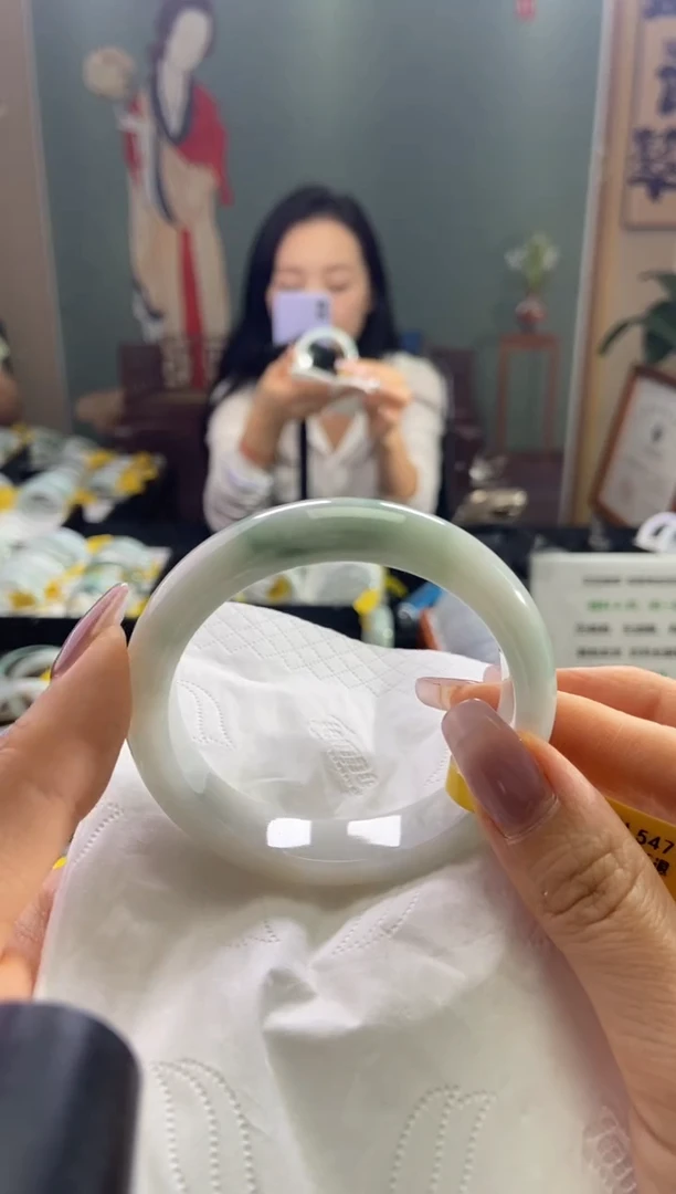 未镶嵌手镯翡翠54.7圈口t