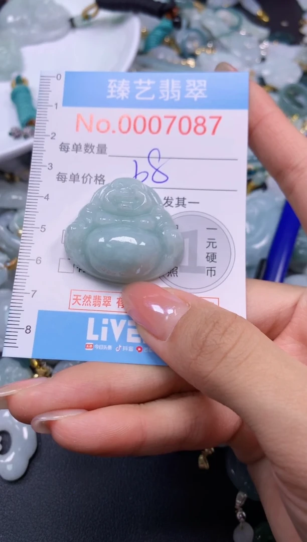 颈饰未镶嵌翡翠7087