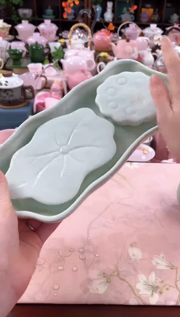 瓷片茶具：库存仅剩1件