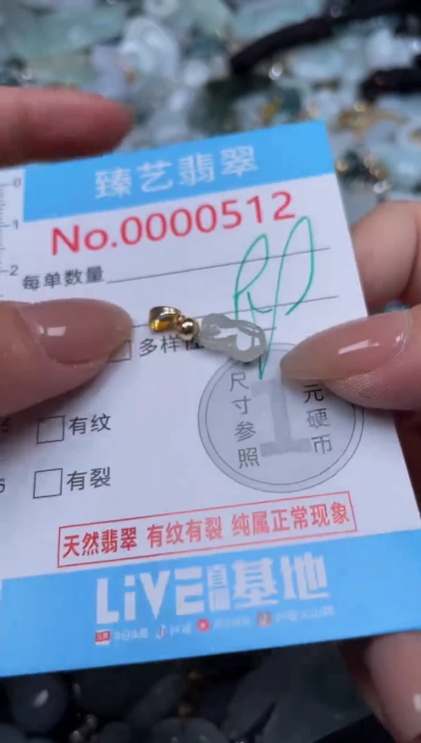 颈饰未镶嵌翡翠512