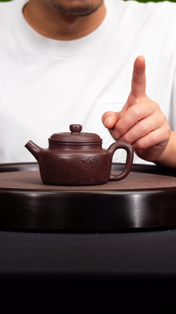 茶壶紫砂 宜兴紫砂原矿壶