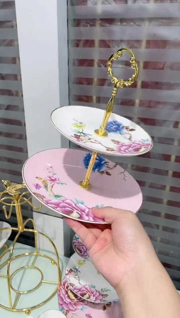 36%以上骨粉骨瓷点心盘