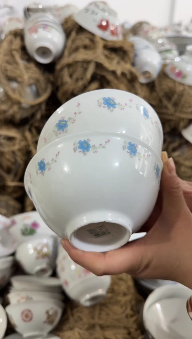 【闪购商品】摆件碗盘杯12.7厘米有瑕疵矿点凸瓷介意勿拍