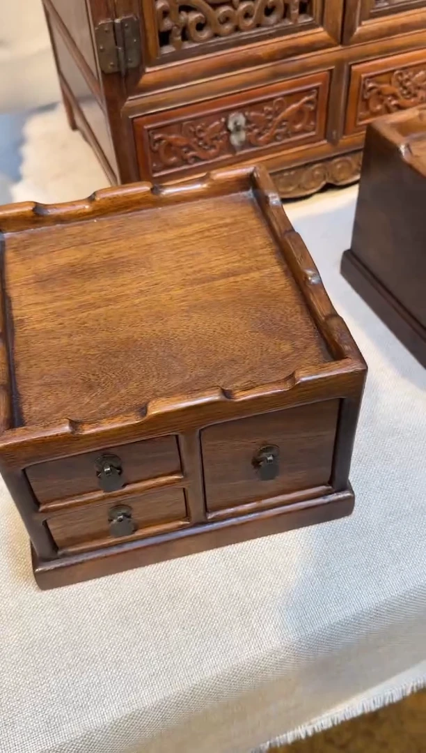 木三抽   文成座   摆件