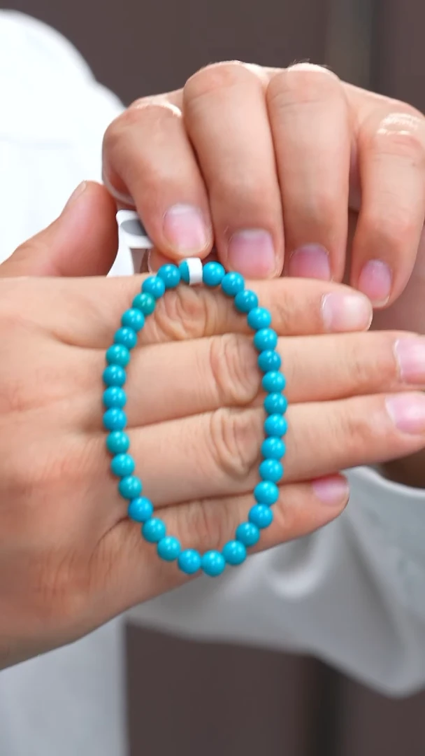 未镶嵌绿松石手串1