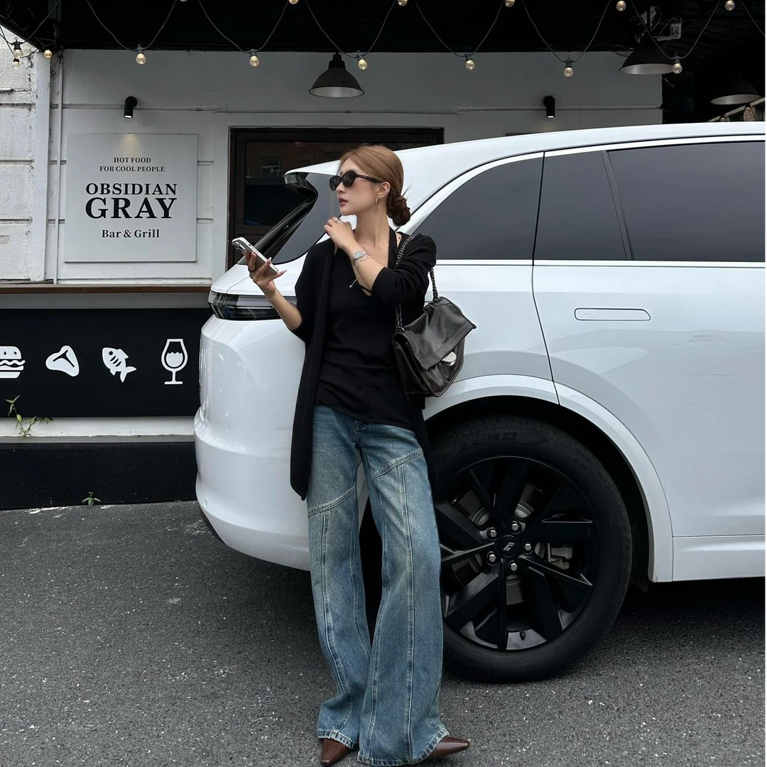 2025早秋新款时尚套装气质显瘦洋气休闲百搭性感辣妹外穿上衣长裤