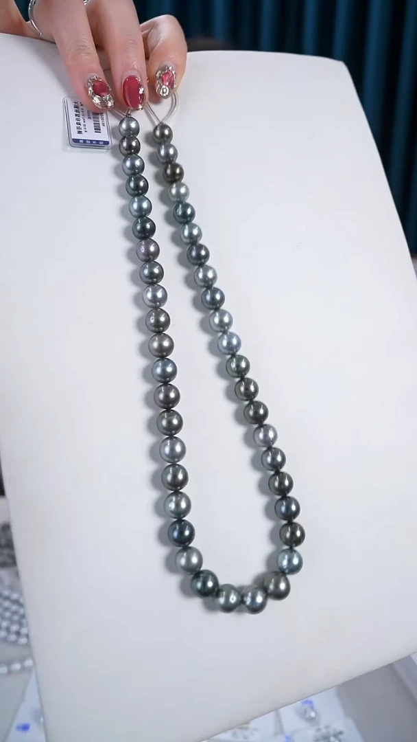 【闪购商品】海水珍珠颈饰未镶嵌8.9-10.7mm 大溪地项链