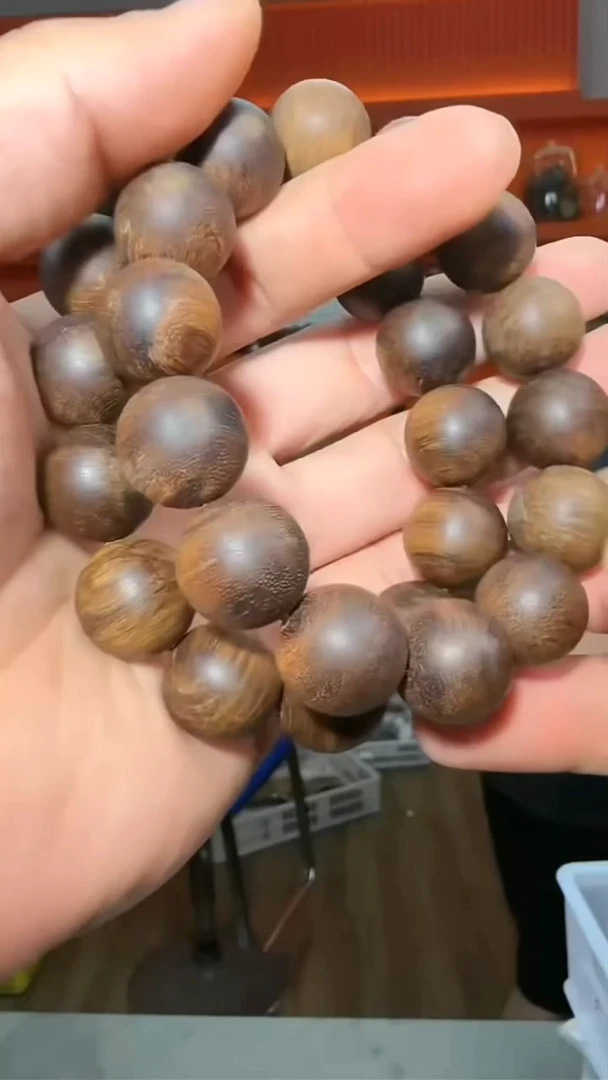 沉香手串167号沉水红油40g1.7多样性发一