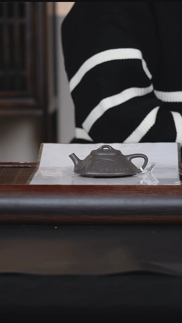 【闪购商品】紫砂茶壶34天青合瓢