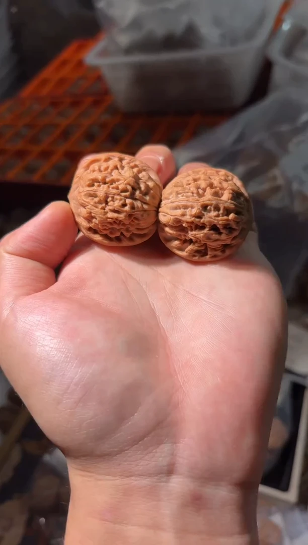 把件文玩核桃37莲花文玩核桃