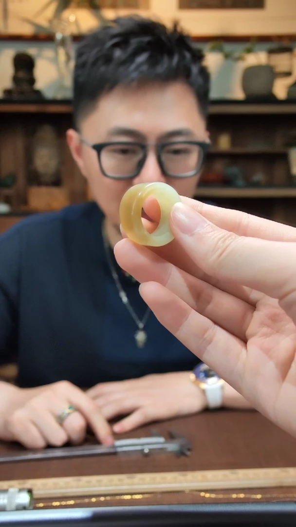 和田玉戒指未镶嵌07和田玉指环ZD