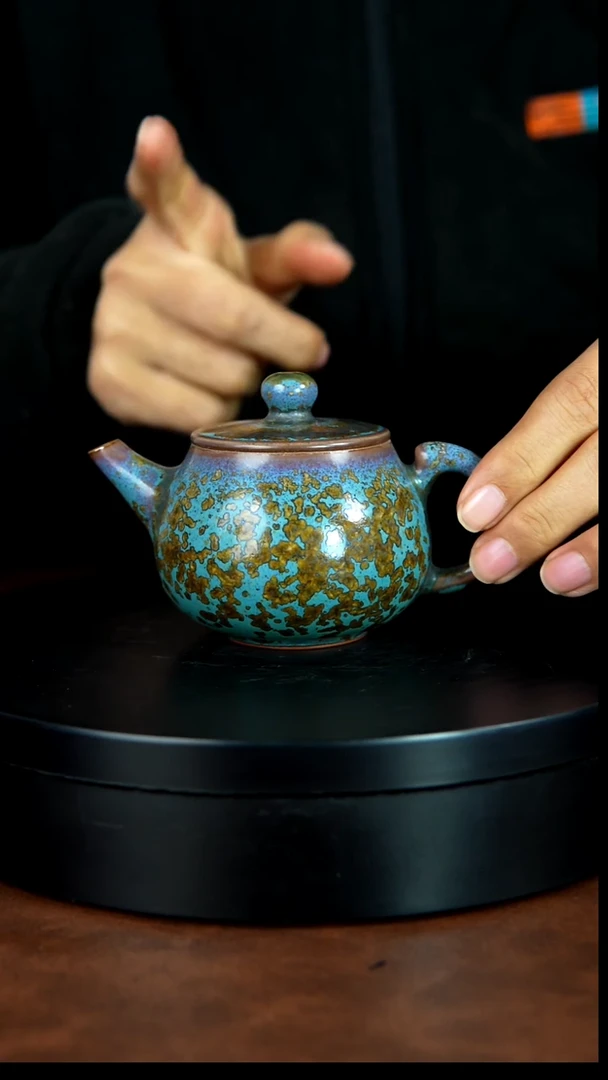 136号/禹州神垕特产】原矿原产地钧瓷茶具
