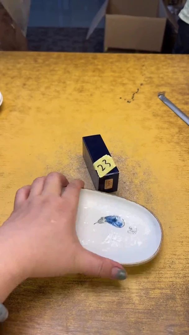 瓷器瓷瑕疵老破破23 DW液碗