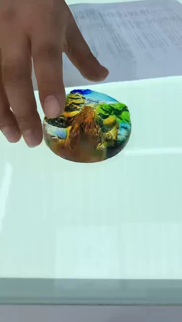 【闪购商品】泥塑古法琉璃麒麟小摆件