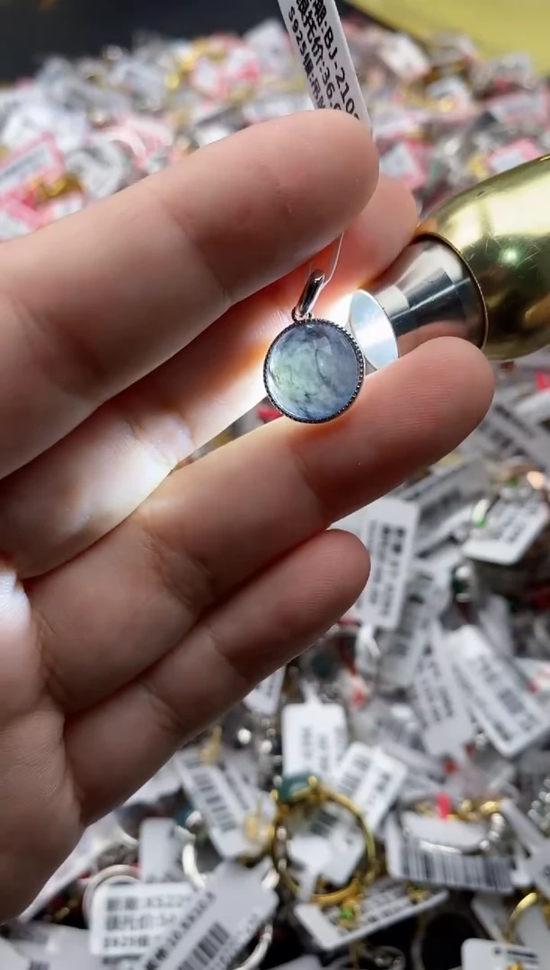 【闪购商品】翡翠戒指银S925镶嵌1111111---7