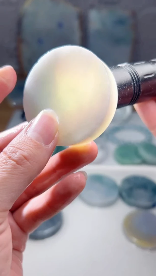 裸石翡翠天然翡翠A货石 南 098