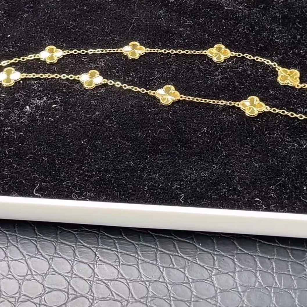 a149精美百搭四叶草项链