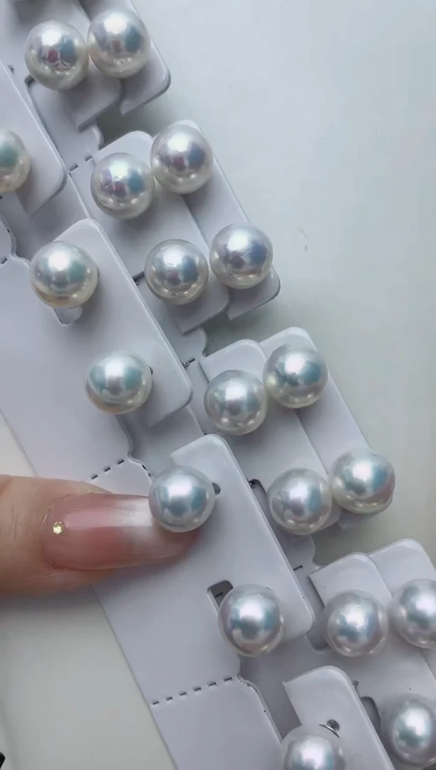 【闪购商品】淡水珍珠耳饰银S925镶嵌A2商品多样性发其一