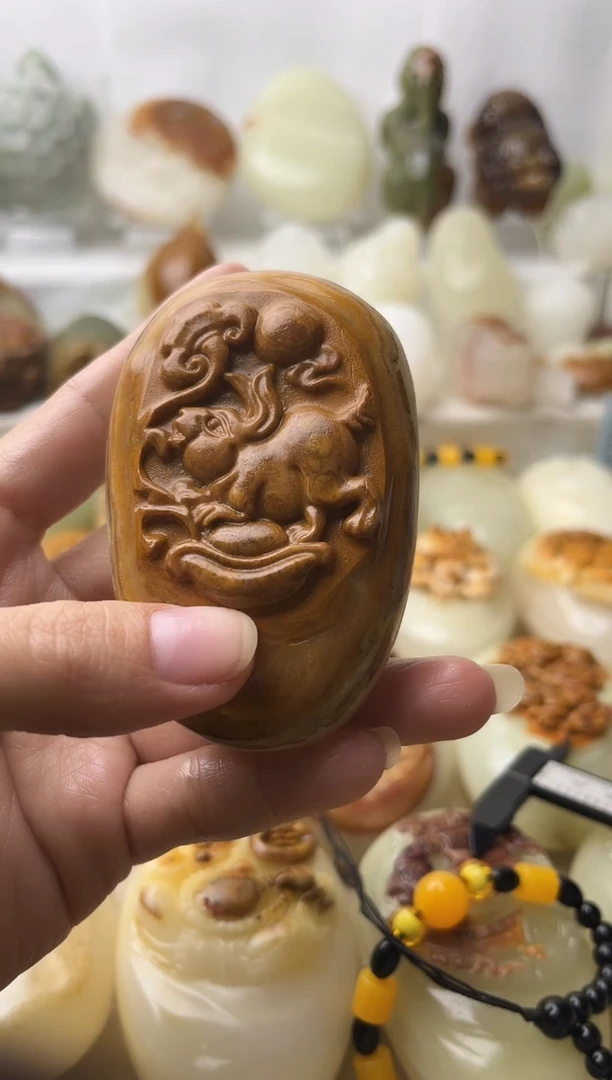 石材古青石棉纹正常不退换兔