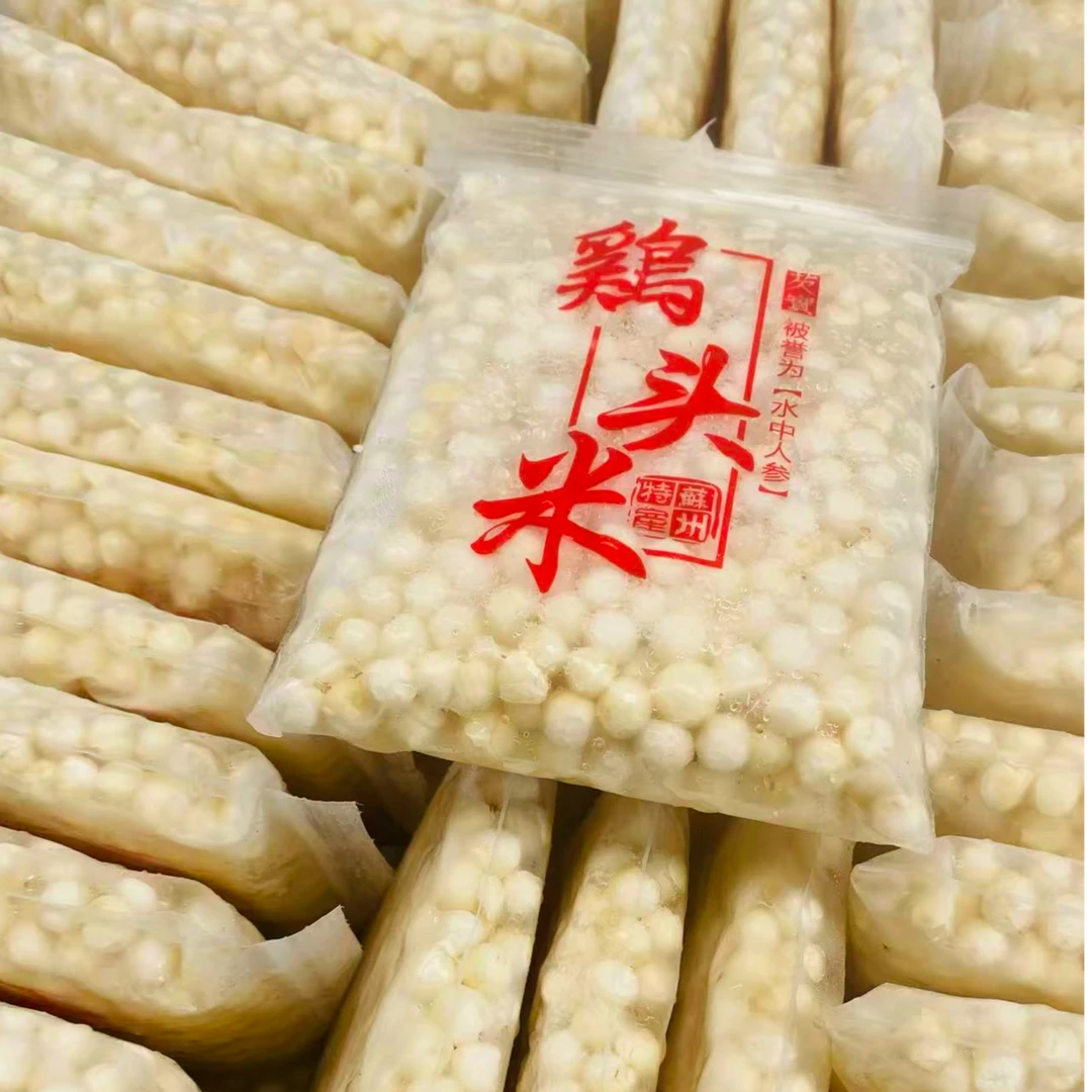 哆头螃蟹姐推荐-中大颗粒苏州鸡头米（前100单送红枣半斤）-机剥