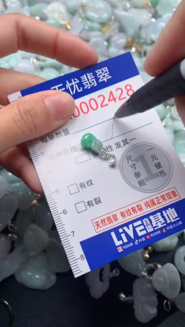 颈饰未镶嵌翡翠2428