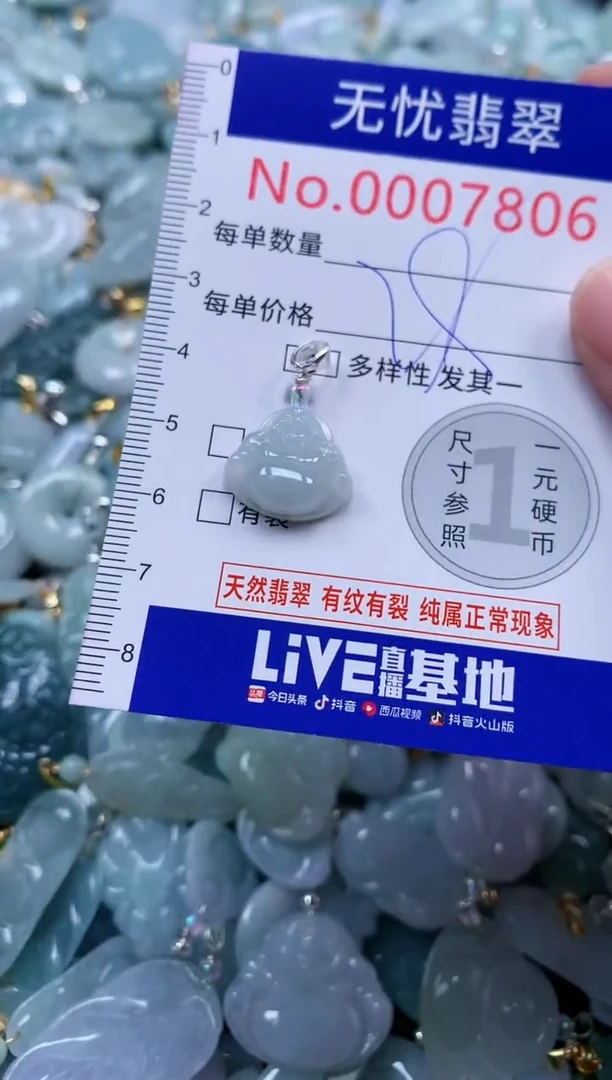 颈饰未镶嵌翡翠7806