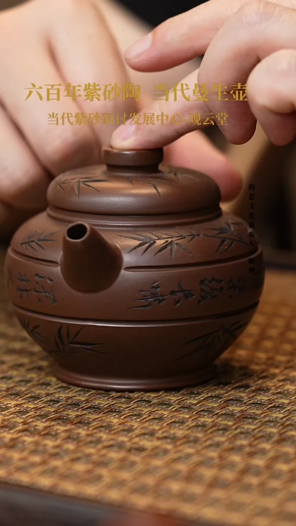 茶壶紫砂紫砂 巨轮