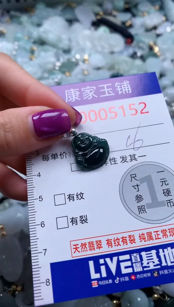 颈饰未镶嵌翡翠5152