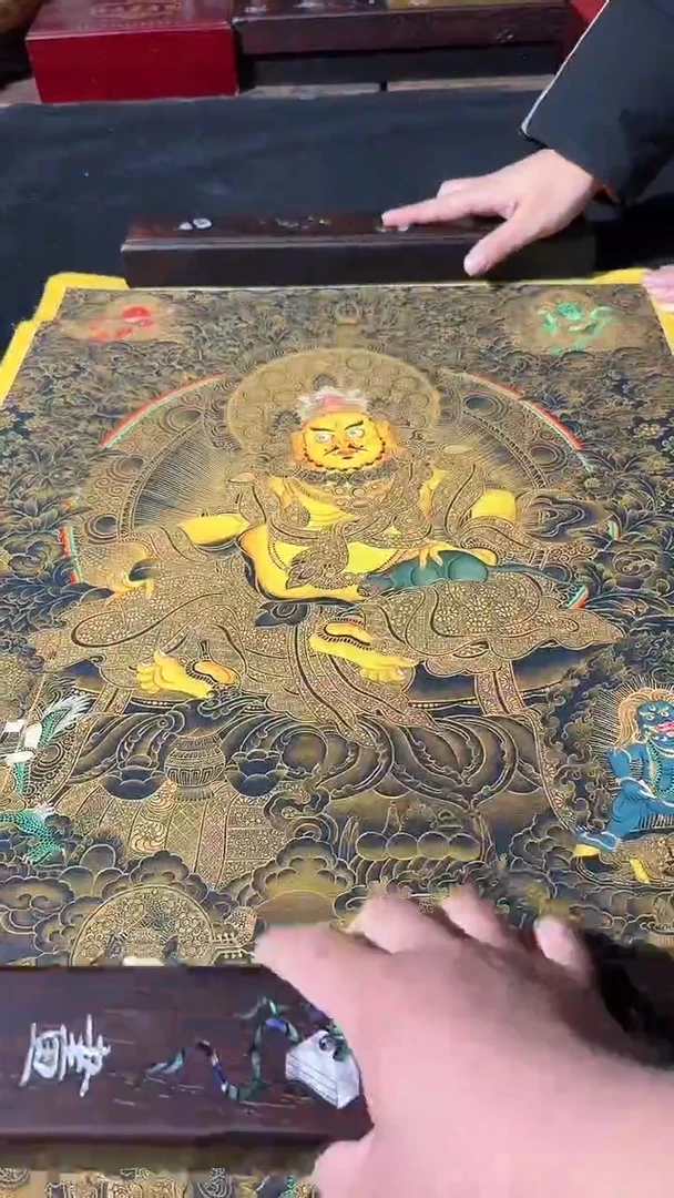 卷轴画藏式珍藏彩绘艺术馆171