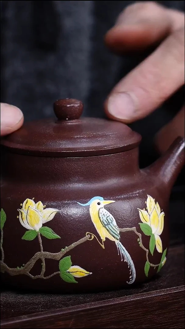 茶壶紫砂宜兴柴烧紫砂壶