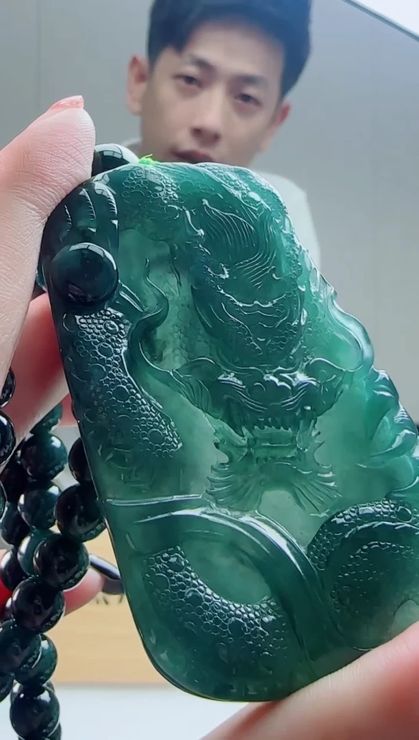 颈饰未镶嵌翡翠天然A货翡翠   多样性随机发其一