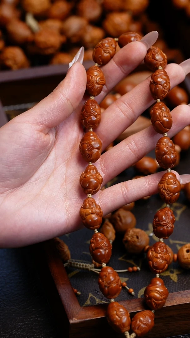 【闪购商品】橄榄核吊坠苏工橄榄核