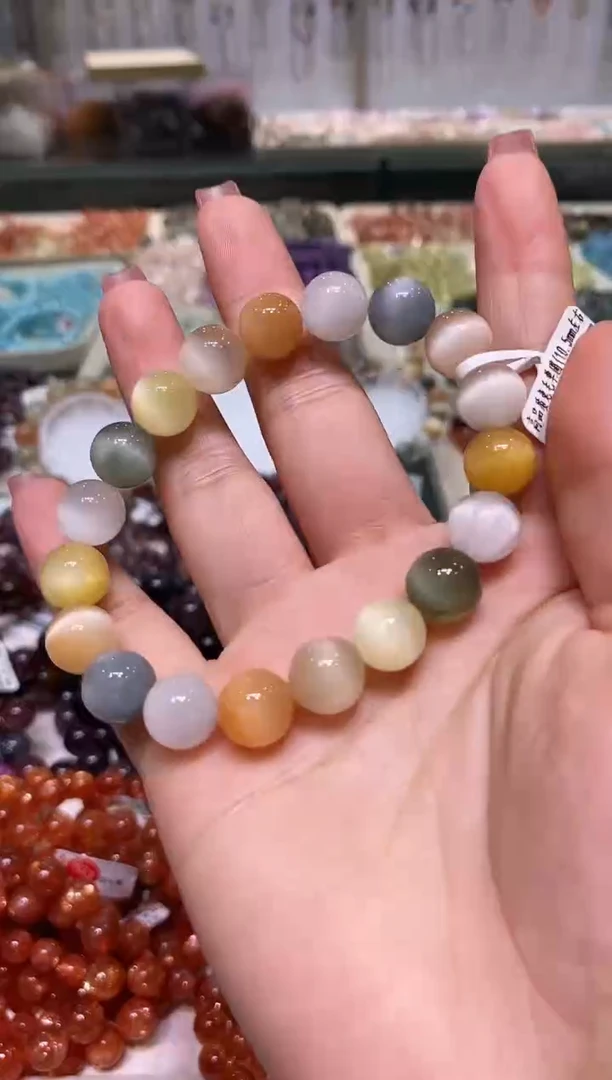 未镶嵌手链水晶多样性发其一兔毛10.5+