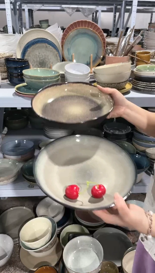 【闪购商品】瓷片外贸尾货微瑕满20包邮X2 深盘