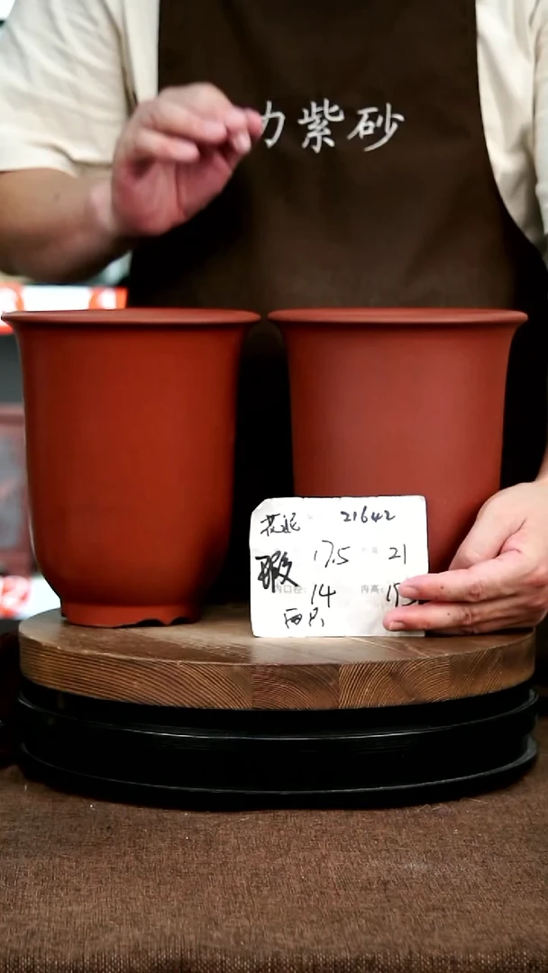 紫砂花盆花卉园艺21642