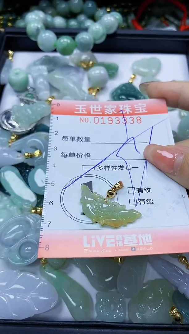 【闪购商品】翡翠颈饰未镶嵌闪购商品00193338多样性发其一