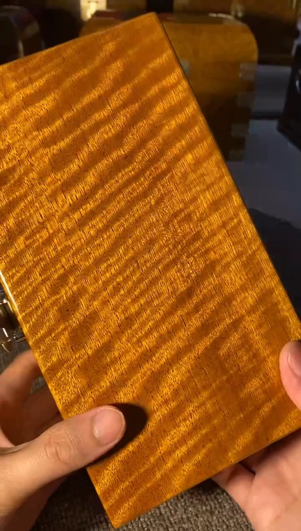 【闪购商品】金丝楠木艺金丝楠首饰盒F16