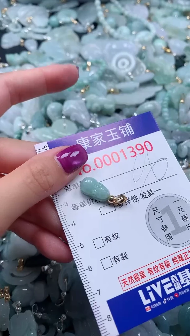 颈饰未镶嵌翡翠1390