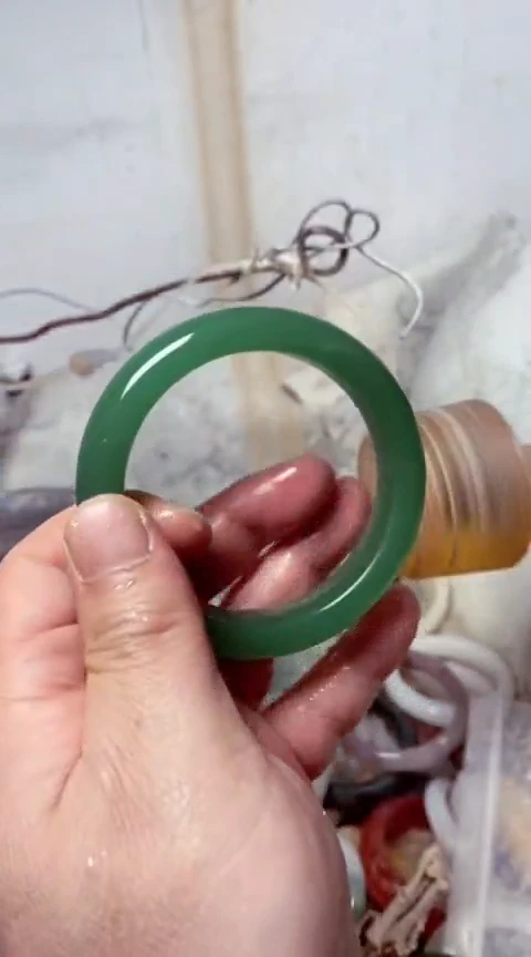 【闪购商品】石英质玉手镯未镶嵌58+326福利款有包容介意勿拍