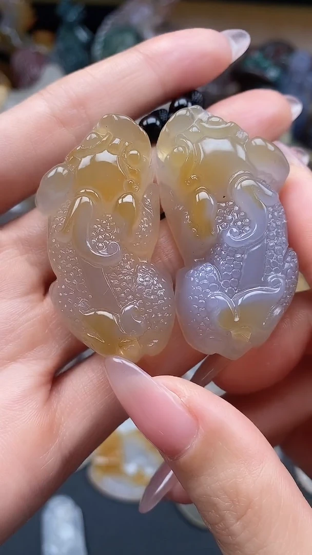 【闪购商品】玛瑙/玉髓颈饰未镶嵌dd