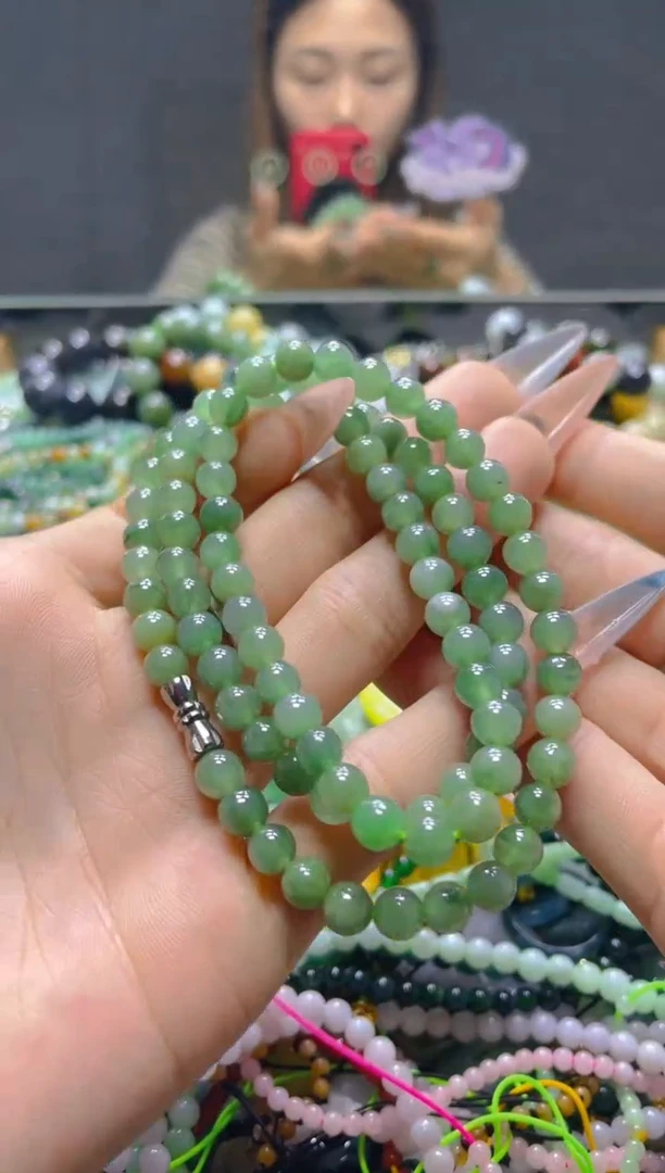 颈饰未镶嵌翡翠5MM