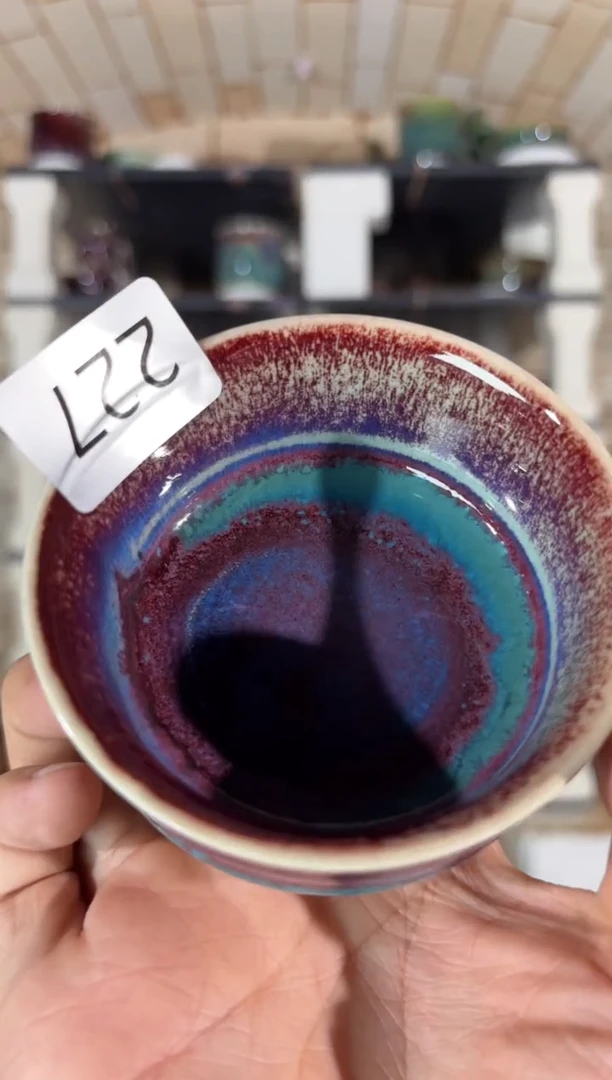 杯精品窑变钧瓷茶器