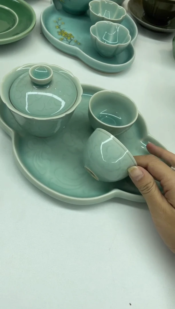 特价福利 微瑕 慧仙青瓷
