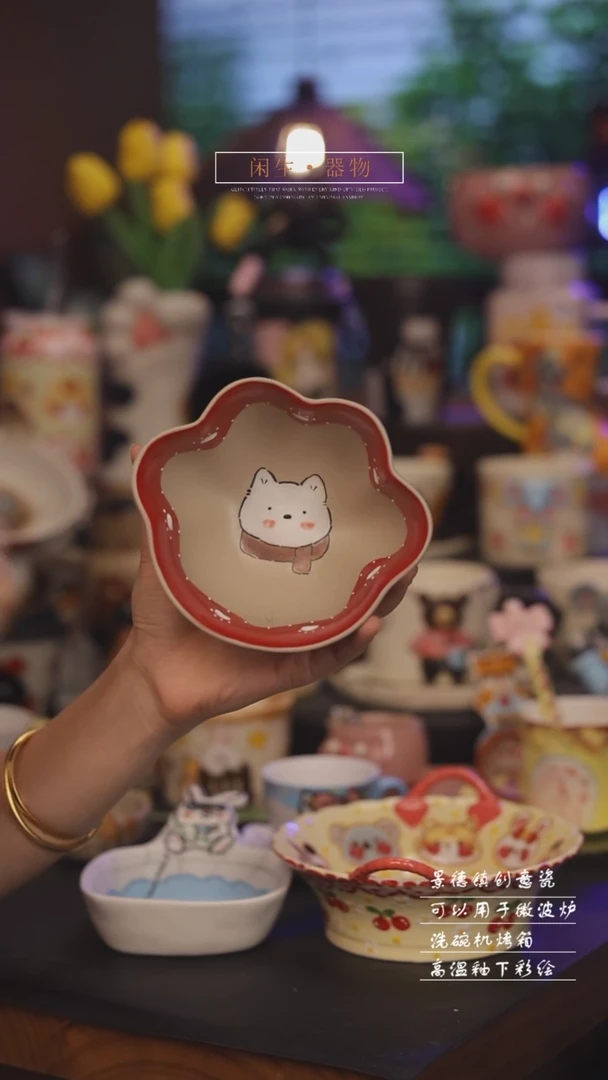 景德镇可爱设计师款陶瓷