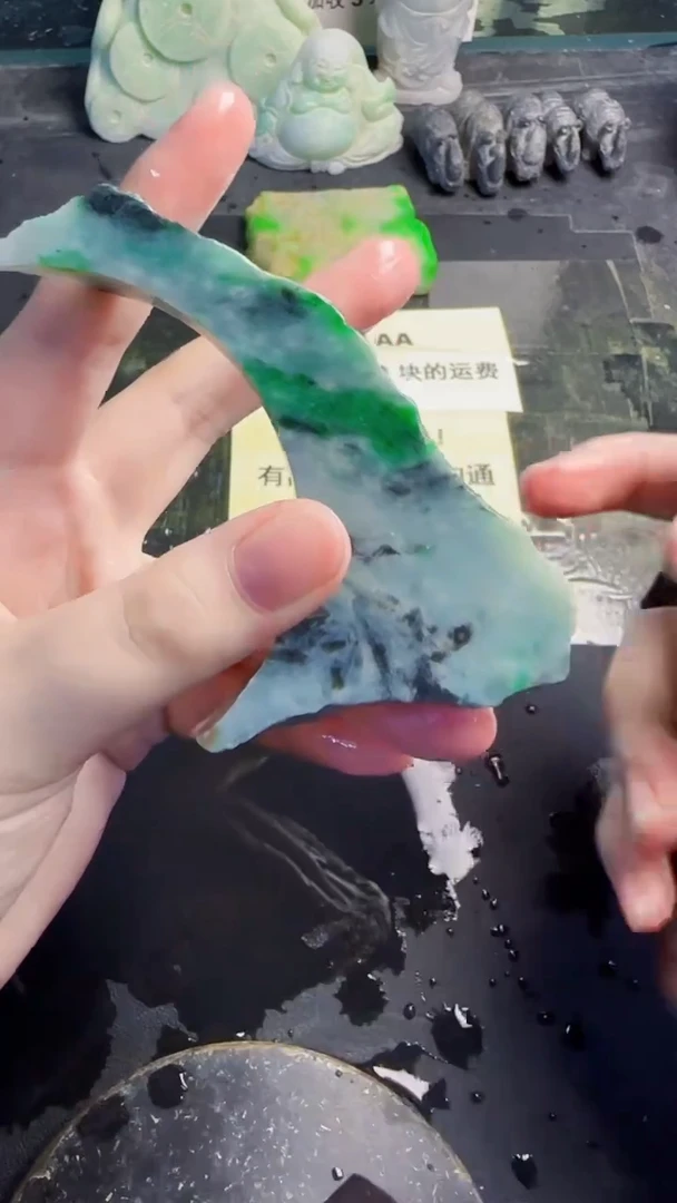 未镶嵌挂件翡翠柒**年天然翡翠003