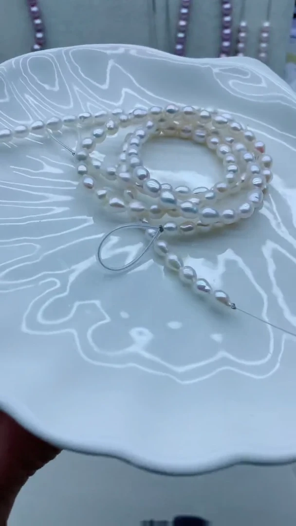 淡水珍珠未镶嵌颈饰淡水珍珠项链多样性发其一
